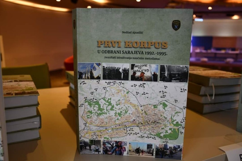 Održana promocija knjige „Prvi korpus u odbrani Sarajeva 1992. – 1995.“