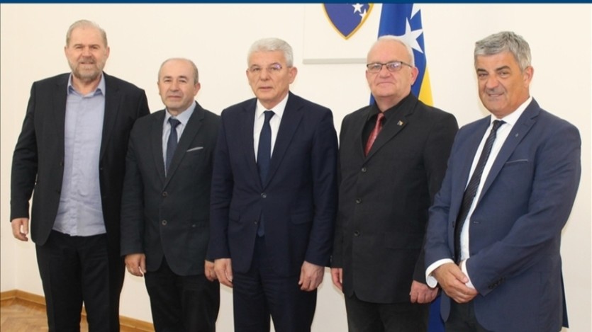 Delegacija Udruženja sa Predsjedavajućim Predsjedništva Bosne i Hercegovine
