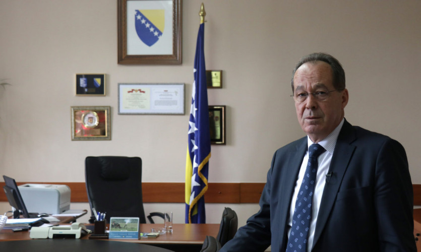 Ministar odbrane BiH Sifet Podžić primio delegaciju UG BiH