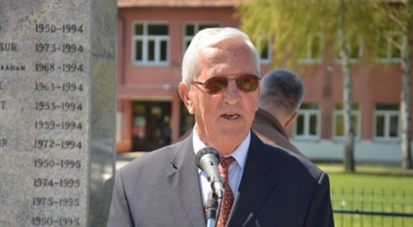General Hazim Šadić, član Udruženja generala Bosne i Hercegovine, na obilježavanju Dana Armije RBiH u Tuzli