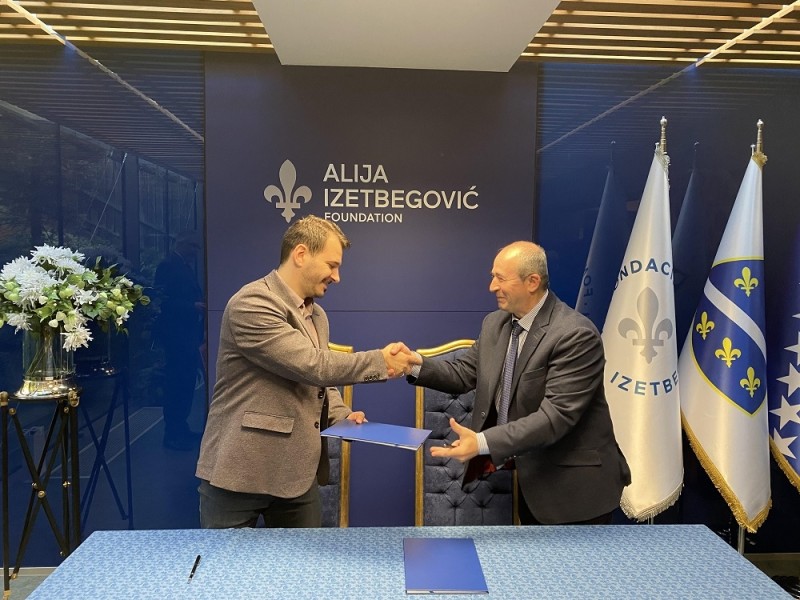Potpisan Sporazum o saradnji Udruženja generala Bosne i Hercegovine i Fondacije "Alija Izetbegović"2